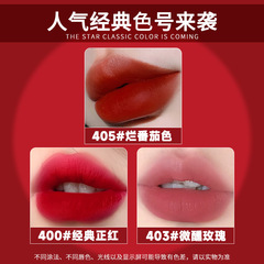 PIAC紅管黑管摯愛啞光唇膏口紅女霧面滋潤啞光不掉色不沾杯防水