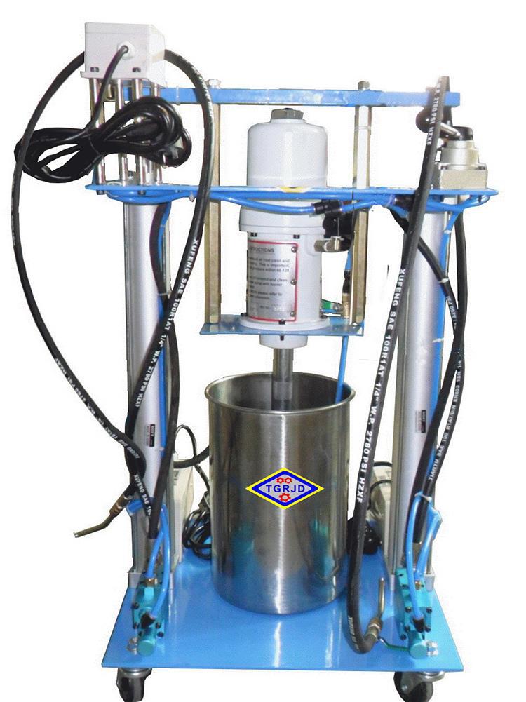 Starzhou 20L - 50L doble columna bomba de mantequilla neumática de alta presión máquina de llenado de grasa neumática bomba de mantequilla móvil