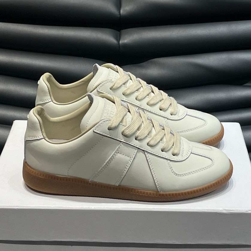 2025 nuevos zapatos de entrenamiento Magillard piel de vaca para hombre cuero retro cuero suave nicho Forrest Gump zapatos de entrenamiento MM * 6 zapatos de moda