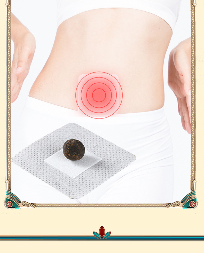 Moxa Warming Navel Patch with Sichuan Pepper and Aged Ginger 20 Patches Herbal Belly Sticker for Daily Wellness key features