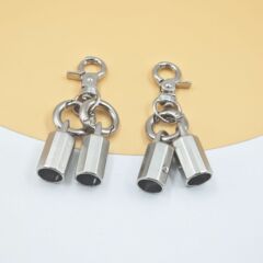 吊り下げ金メッキ 3 点ロブスタープライヤーバックル六角バケット携帯電話ストラップスプリングリングセット荷物ハードウェアアクセサリー