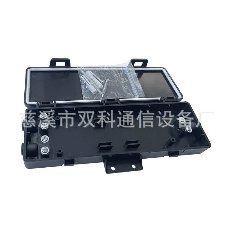 Термоусадочная трубка «один в и два» с термоусадочной трубкой, оптоволоконная коробка, кожаная проволочная коробка, оптический кабель 4,0, можно носить