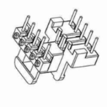 EE16变压器骨架EE16电源骨架卧式加宽排距5+5