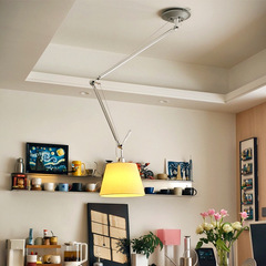 可移位书房中古餐厅吊灯Tolomeo摇臂卧室简约设计师灯具