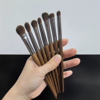 小马毛眼影刷套装真毛细节眼部小号超软火苗晕染动物毛沧州化妆刷