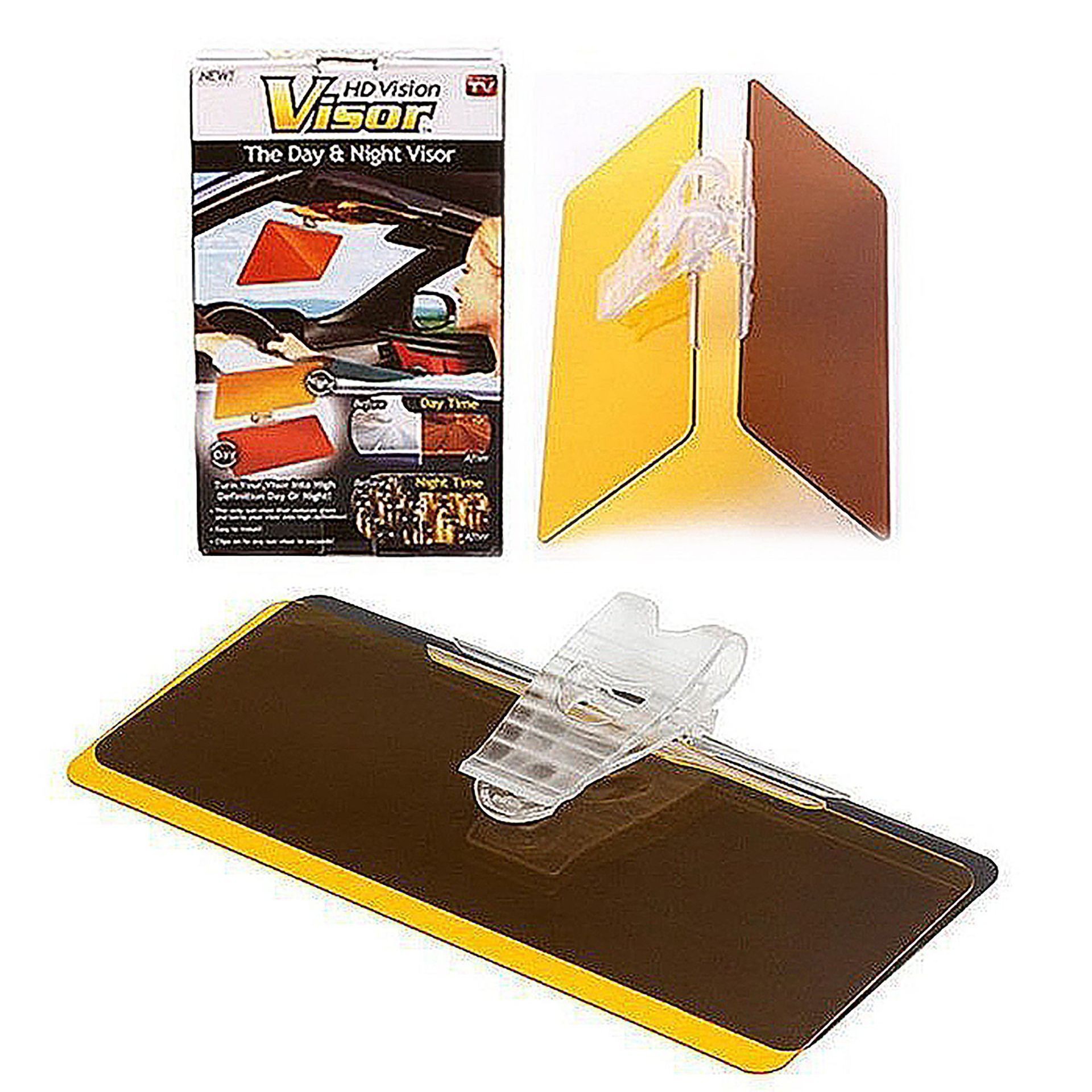 High-Quality Car Tv Anti-Glare Mirror, Day and Night Dual-Use Sun Visor, Two-In-One Protective Goggles, Car Sun Visor