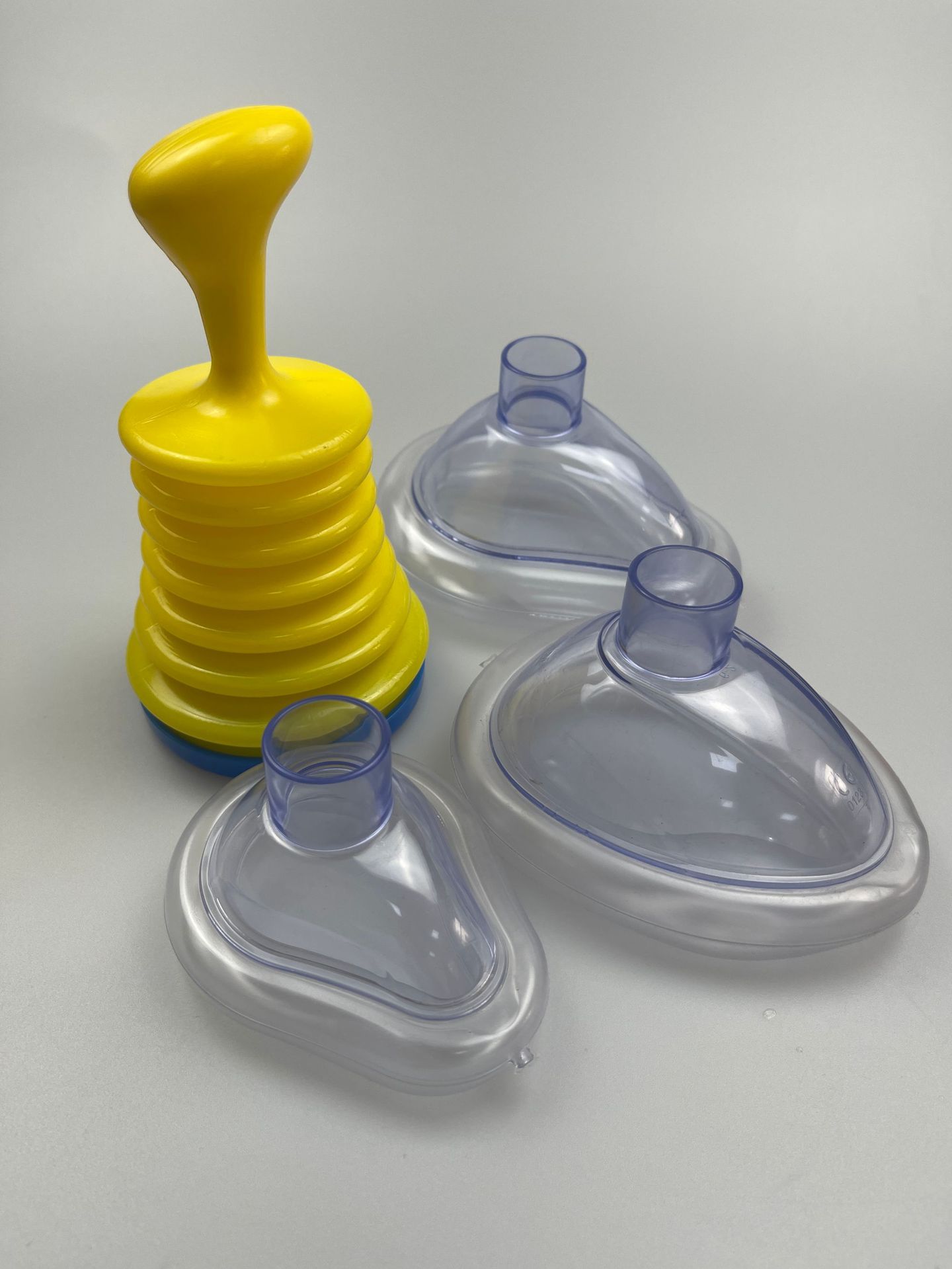 Entrenador de respiración sofocante máscara de rescate de emergencia Corazón Artificial capacidad vital asfixia dispositivo de emergencia