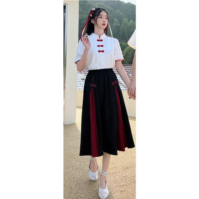 교장님이 추천하는 여성복(스커트+탑)