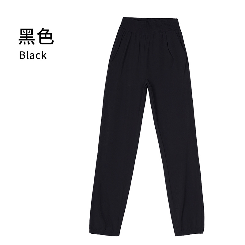 Pantalones de baile, pantalones de zanahoria para mujeres adultas, pantalones de práctica de prueba de arte, pantalones anchos de baile sueltos, pantalones de fitness negros de entrenamiento para hombres