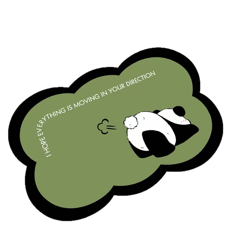 Badmat cartoon panda absorberend en antislip_voghion.com