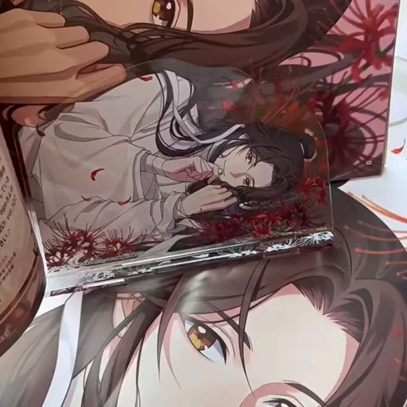Аcrylic Table Stand (Heaven Official's Blessing) 10 см, журнально-стильная двусторонняя художественная подставка