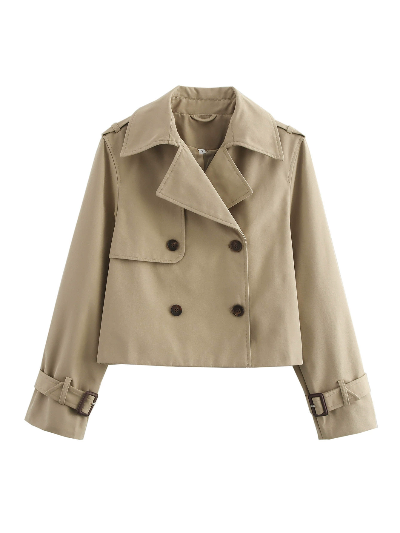 (Кросс-бордер торговля), демисезонное trench coat для отдыха, европейский стиль, размер плюс, slim fit