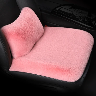 Seat Cushion Single Piece Square Cushion Wool pad - taro-purple-1-piece-1-waist-pillow