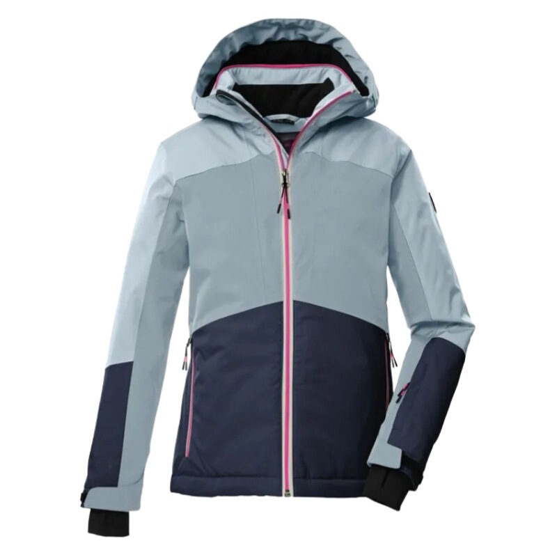 Customized Women's Hooded Waterproof Ski Jacket Windproof Breathable Plus Size Warm Snowboarding Jacket