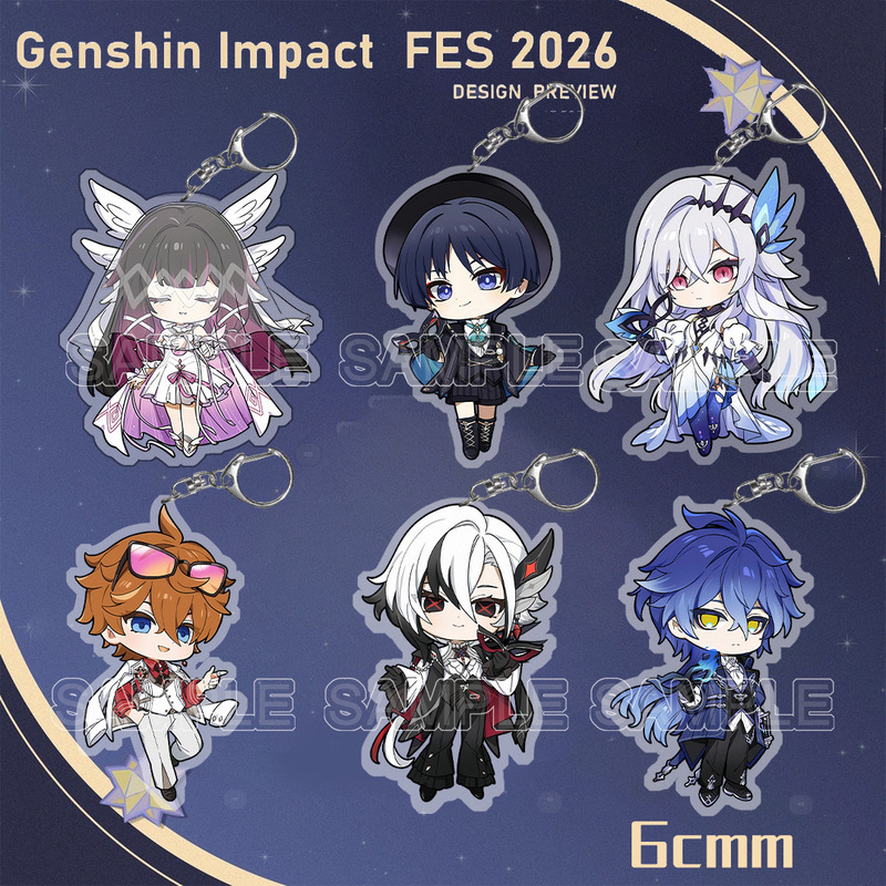 2026Fes Alechino Dalia Wanderer Goss Colombia Fins Peripheral Acrylic Pendant P