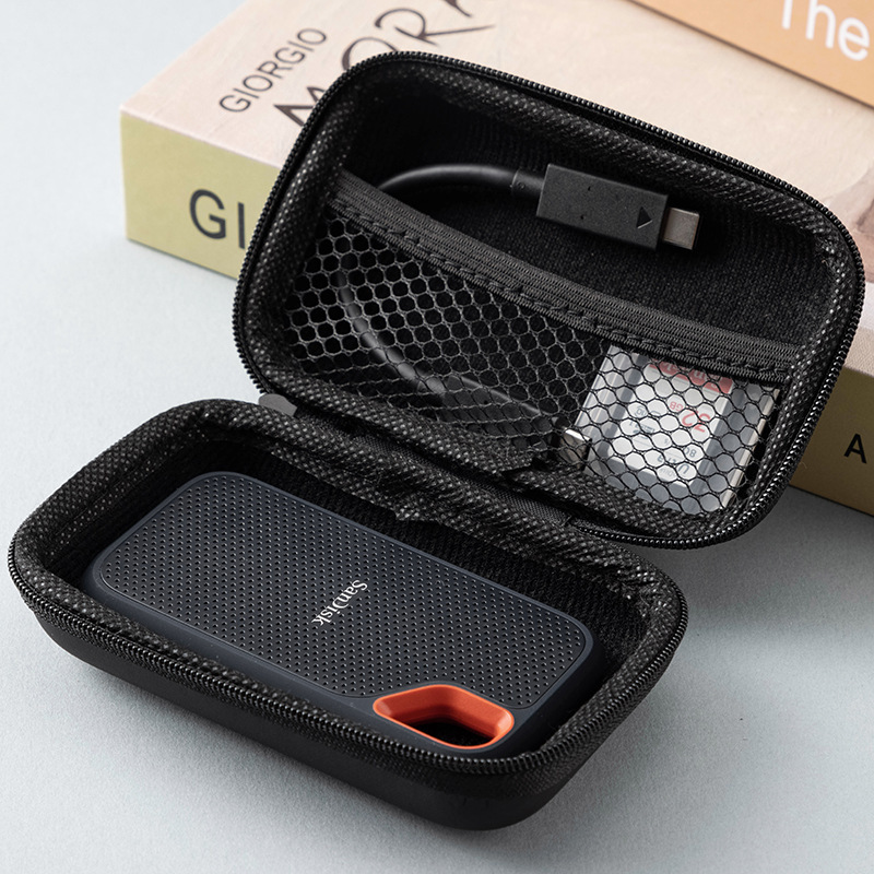 Evaイヤホンバッグ移動ハードディスクバッグデータケーブル包装箱電子製品収納バッグbluetoothイヤホンチャックバッグ|undefined
