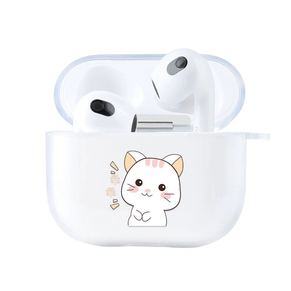 Совместимый с Apple, защитный чехол для свежих наушников, Bluetooth, коллекция 2021 года
