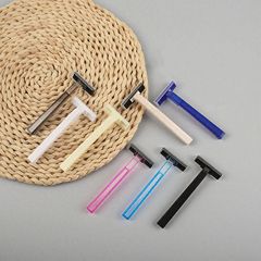 使い捨てカミソリ独立防水包装シェービングクリーム付きホテルバス旅行ステンレス鋼手動カミソリ