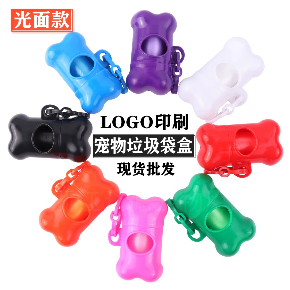 Портативный диспенсер для мешков для мусора для домашних животных Трансграничный ящик для хранения сумок Amazon Dog Picker Блеск