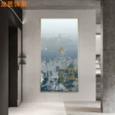 新中式浮雕肌理<font red=H>画</font>玄关<font red=H>挂画</font>立体凹凸酒店公寓走廊过道<font red=H>挂画</font>厂家批发