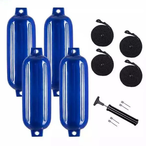 Кросс-бордерные популярные морские фендера из ПВХ для понтонов и яхт, антиколлизионные шары, устойчивые к УФ-излучению и коррозии