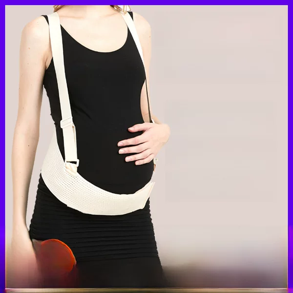 Pregnant women's belly belt chattering explosive strap breathable adjustable belt waist support belt for middle and late pregnancy