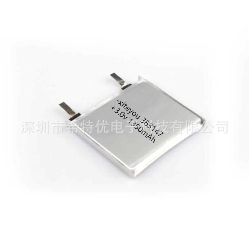 现货不可充软包CP383147一次性锂锰电池 量大质优