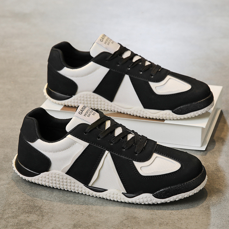 Primavera nuevos zapatos deportivos casuales de baja altura para hombres, zapatos de skate plano, zapatos de Agan, zapatos deportivos casuales para hombres en vivo