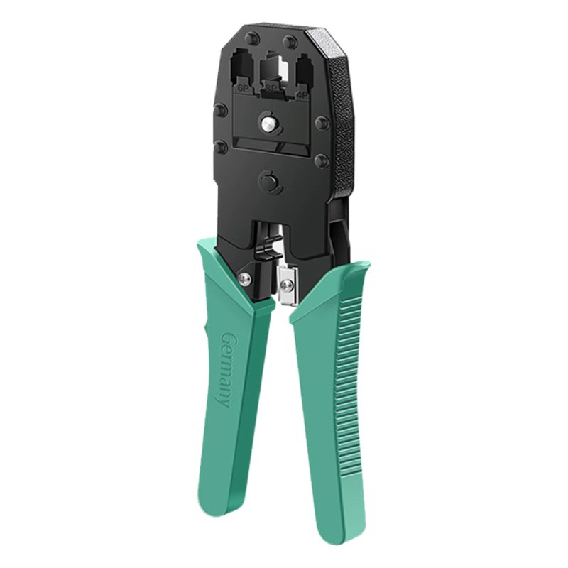 Многофункциональные обжимные клещи для сетевого кабеля и телефонной линии, универсальные для 8P6P4P, с функцией зачистки проводов