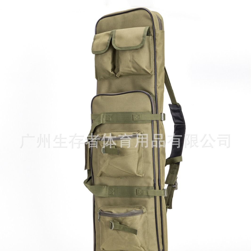 Al aire libre 1.2m paquete de armas tácticas 1.4m 1m CS caza paquete táctico 85CM paquete de pesca portátil de hombro