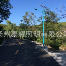 批发6米12米太阳能路灯杆一体化led市电路灯户外新农村建设道路灯