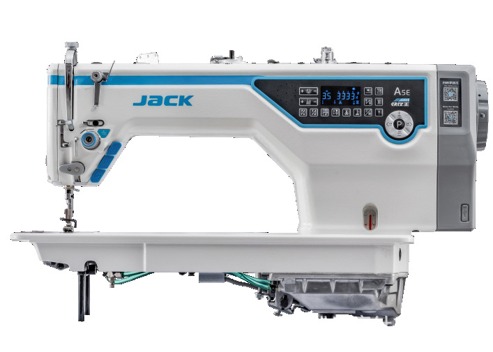 Jack / Jack A5EA máquina de coser industrial de computadora automática máquina de coser plana para hacer carro plano eléctrico