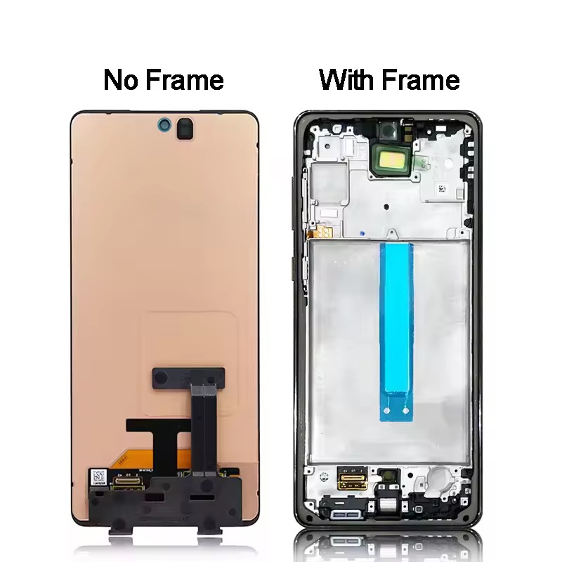 Aplicable a Galaxy Samsung A73 / A736 conjunto de pantalla LCD de teléfono móvil conjunto de pantalla A73 con marco