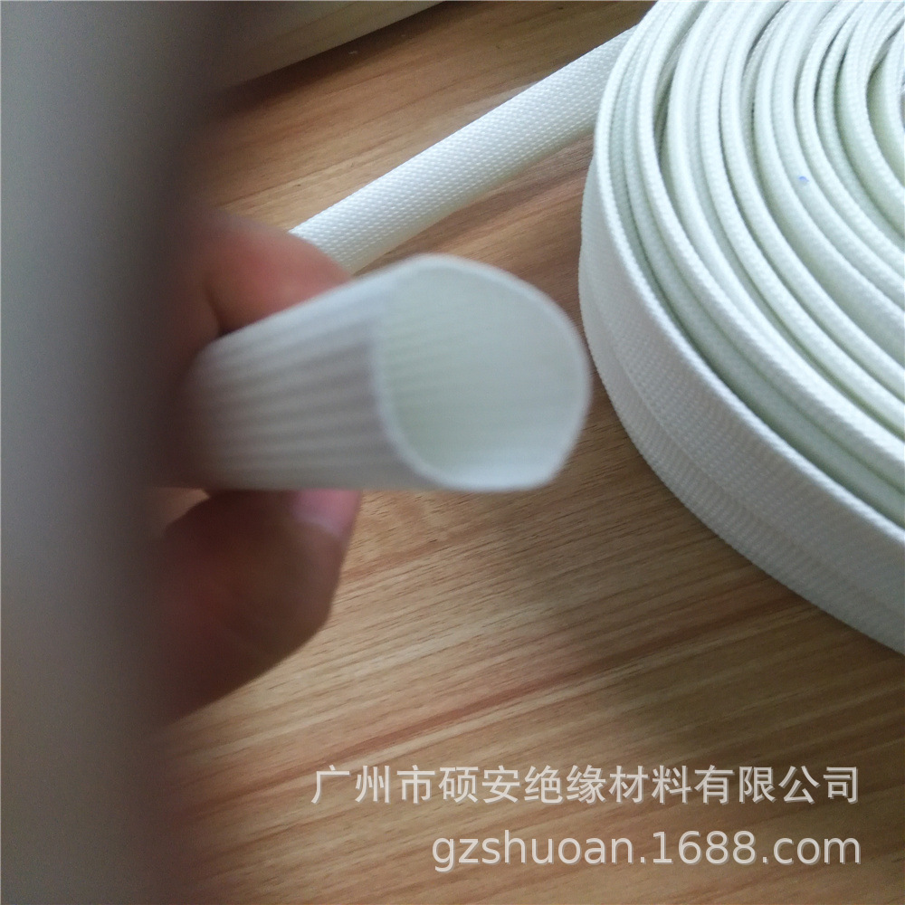 厂家供应1500V玻纤管 大管 玻璃纤维纱编织 耐磨