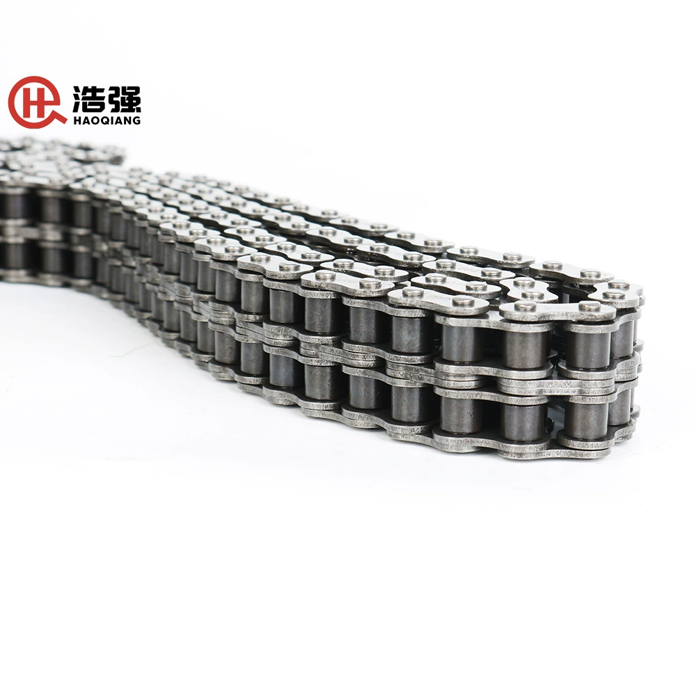 Спотовая национальная стандартная цепь 3 балла 06B4 балла 08B-48B Одиночная двойная трехрядная прецизионная роликовая цепь Промышленная цепь