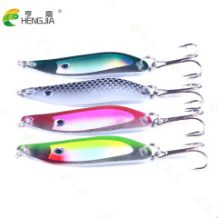 Melon seed sequins Hengjia fishing sequins 5cm metal lure bait 6g fishing hook-mouthed bass bionic bait fishing gear wholesale
