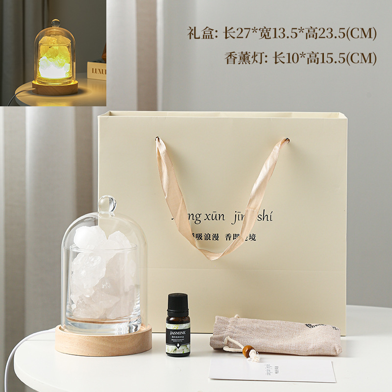 화이트 크리스탈 벨자형(선물 상자)