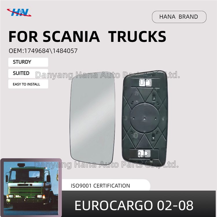 Lente grande con película calefactora 1749684 \ 1484057 para piezas de camiones Scania SCANIA