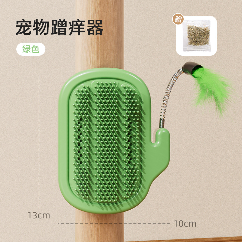 Juguete para gatos, dispositivo de picazón, mesa de esquina, dispositivo de frotamiento de piernas, menta gatera, palo para gatos, masaje, artefacto de cosquillas, juguete para gatos