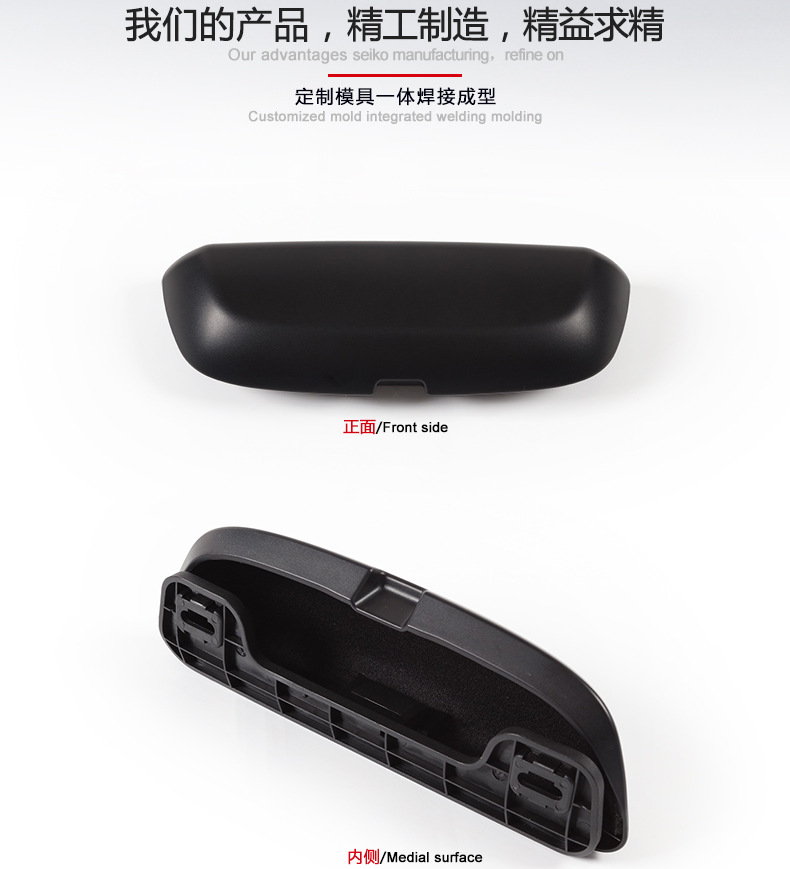 Suitable for Bmw Glasses Case, Car Glasses Case, Glasses Storage Box, 3 Series, 5 Series, 7 Series, X1X3, Universal