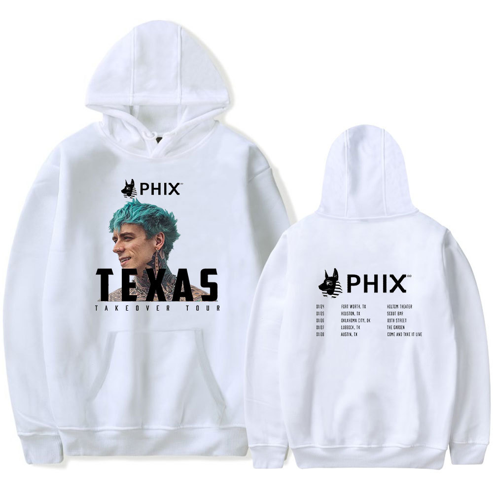 Fix Texas toma el control de la gira sudaderas con capucha para las mujeres de moda cool popular con capucha linda