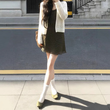 �紺����Ư����ɫ��������ȹ��Ů�ȼٴ���2026�¿��������ݵ���ȹ