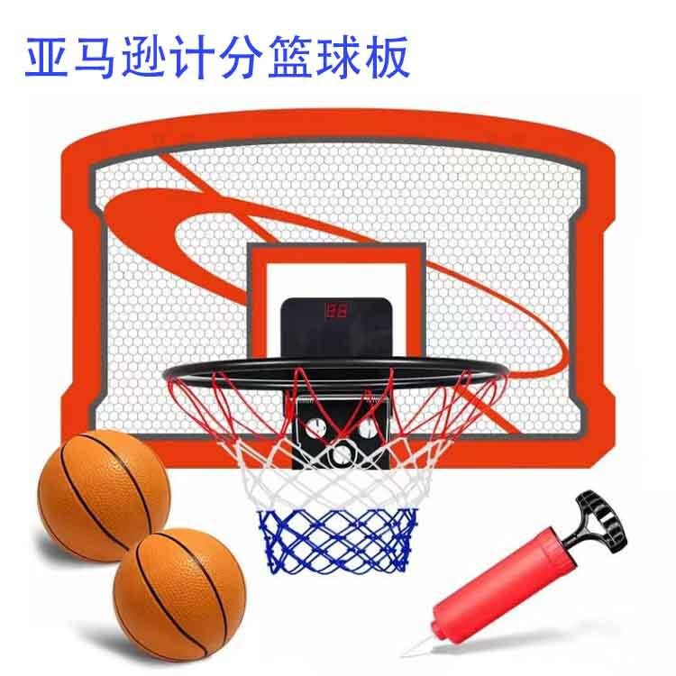 Transparent Scoring Dunk Basketball Board Punch-Free Hanging Indoor Shooting Iron Ring Basketball Rack Amazon Cross-Border