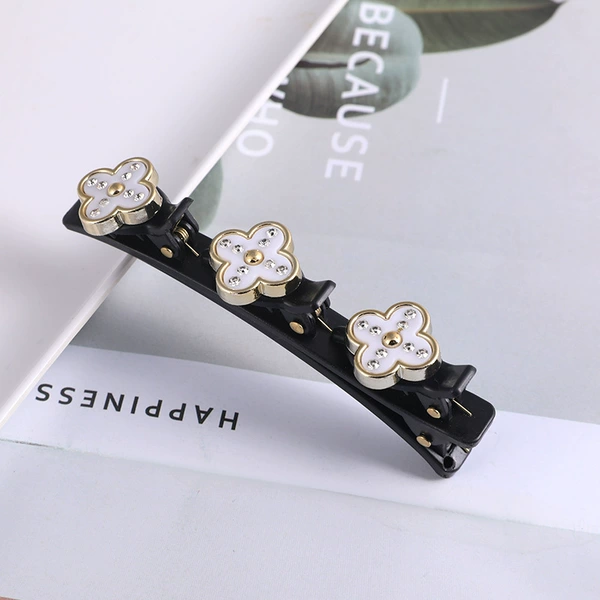 16# double layer braided 9cm diamond duckbill clip