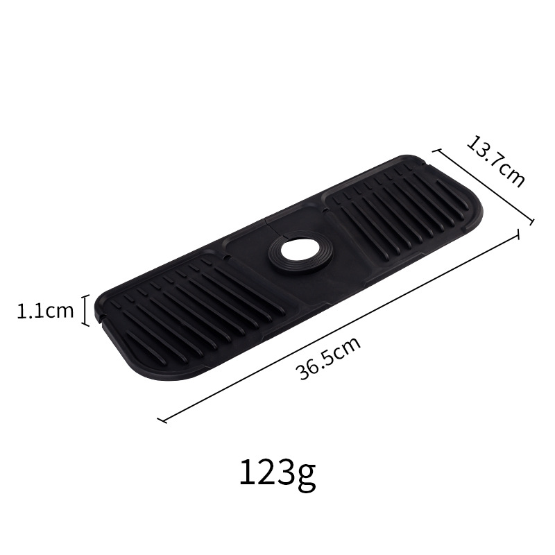 작은 검은 색 36.5*13.7*1.1CM