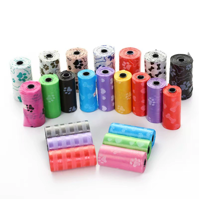 Пакет для домашних животных Пластиковый пакет с отпечатками следов