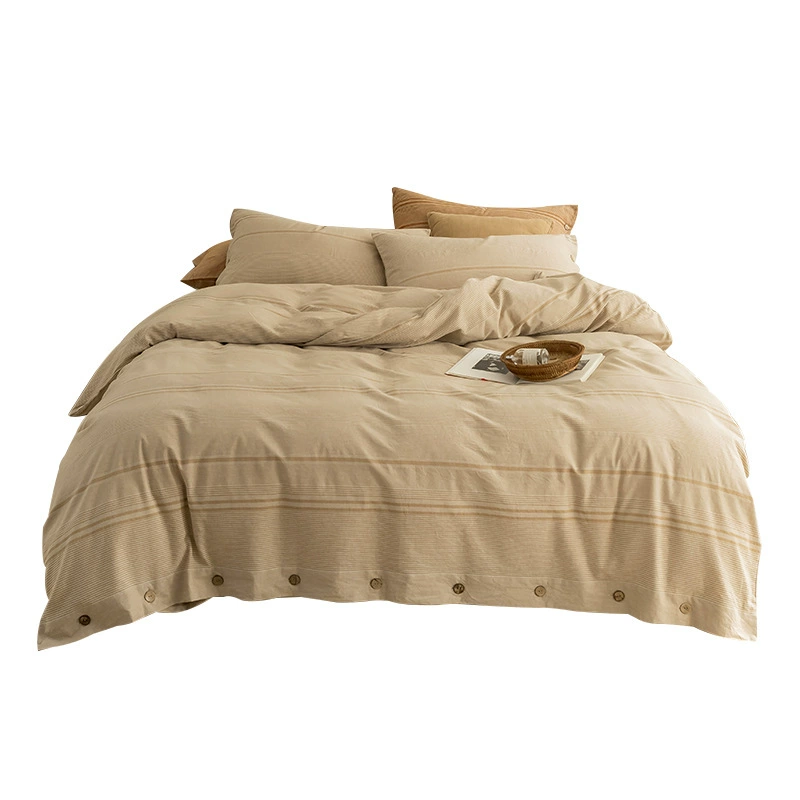 Япон duvet cover, набор простынь, простыня, простой и элегантный дизайн, набор из 4 предметов