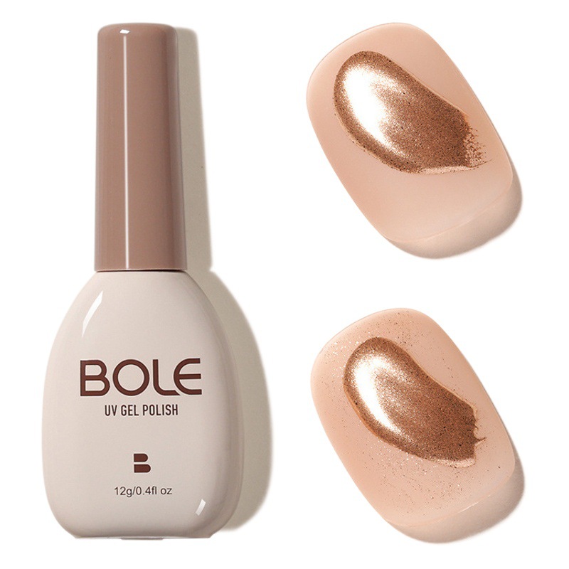 BOLE ruso esmerilado capa de sellado polvo antiadherente esmalte de uñas pegamento fototerapia arte de uñas especial gamuza mate pegamento funcional