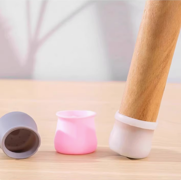 Силиконовая нескользящая защитная прокладка, нескользящие манжеты, носки, 8 штук