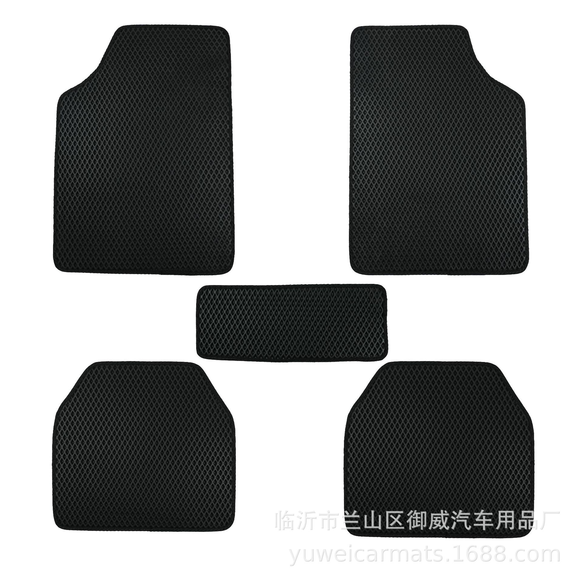 General Motors Foot Mat Grid Pattern Diamond Pattern Honeycomb Foot Mat Cross-border Special for Foreign Trade Eva Foot Mat Right Rudder Foot Mat